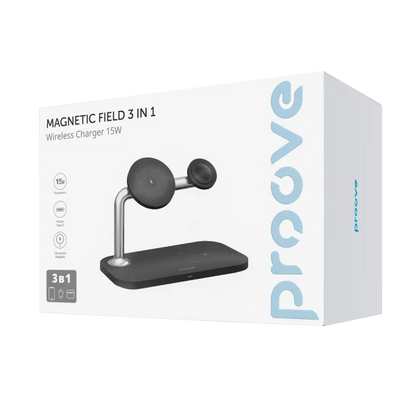 Karikues wireless Proove Magnetic Field 3n1, 15W