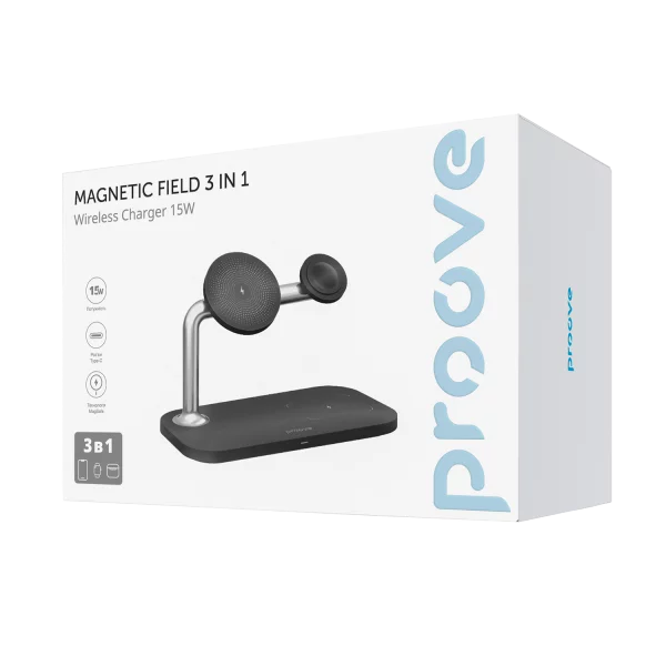 Karikues wireless Proove Magnetic Field 3n1, 15W